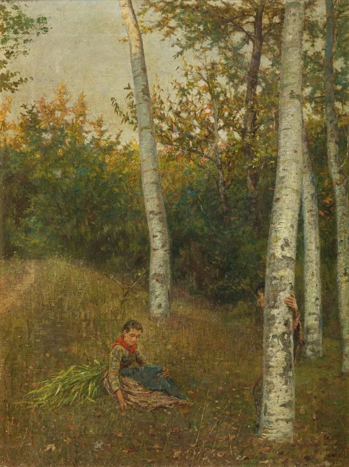 Corteggiamento nel bosco